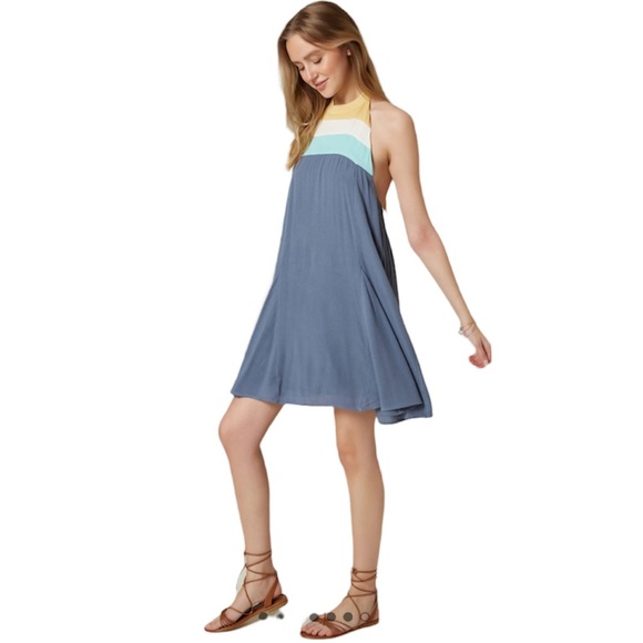 NEW O’Neill Tristyn Halter Dress NWT - Picture 1 of 13